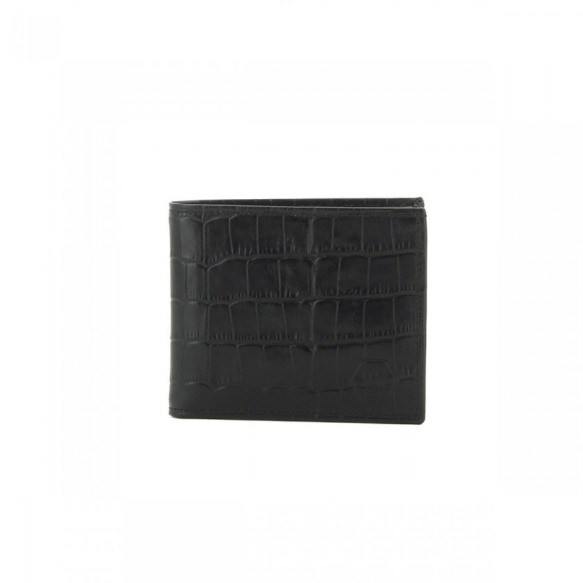 Carteira Homem Croco Preto