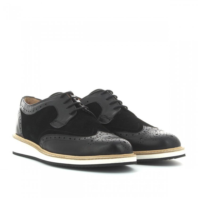 Sapatos Pretos Homem Derby...