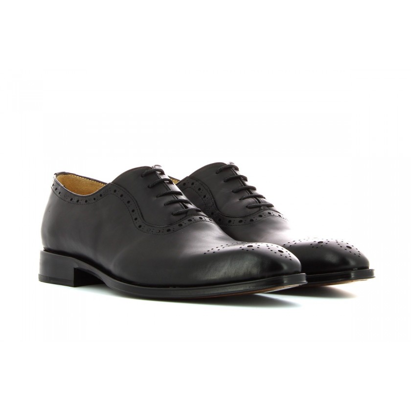 Sapatos Oxford Homem Pretos...