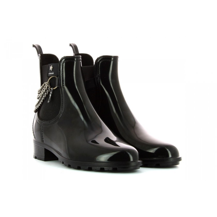 Black Rain Boots Ladies