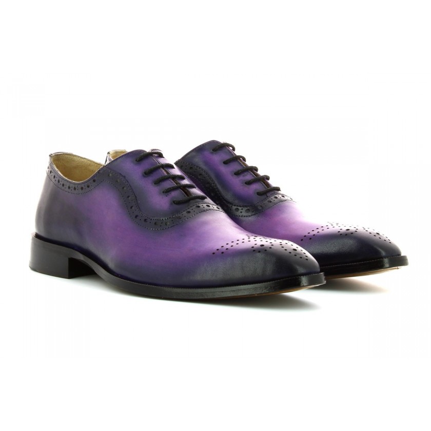 Sapatos Oxford Homem Roxos...