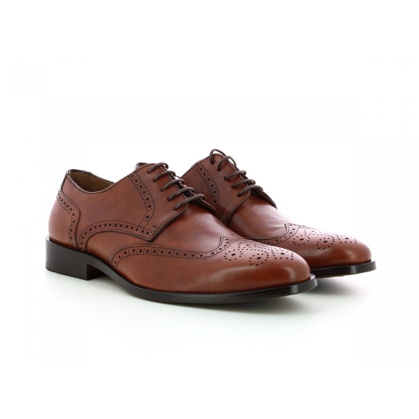 Sapato Derby Camel Paulita