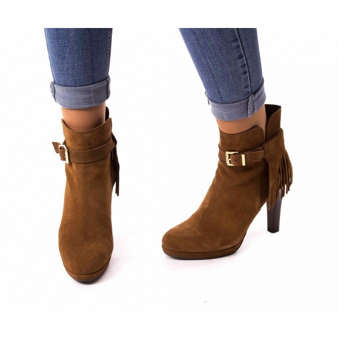 botins camurça senhora