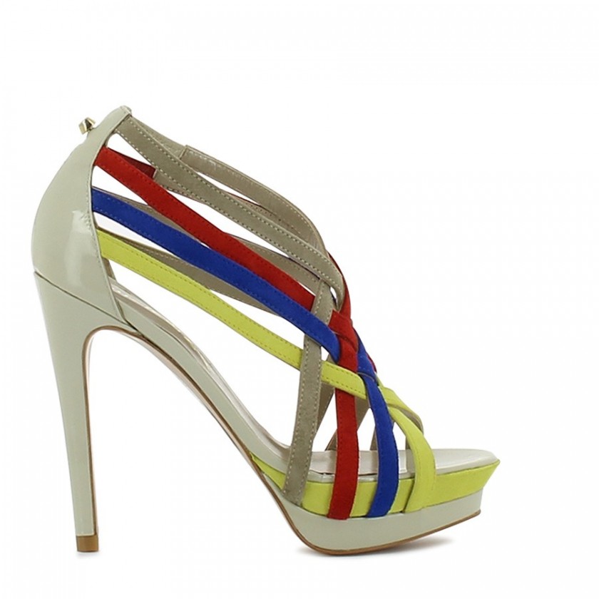 Sandália Senhora Multicolor...