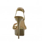Sandália Senhora Camel