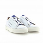 Sapatilhas Homem Branco / Azul